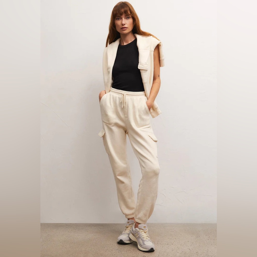 Z Supply Cargo Jogger Sandstone Size Medium NWOT